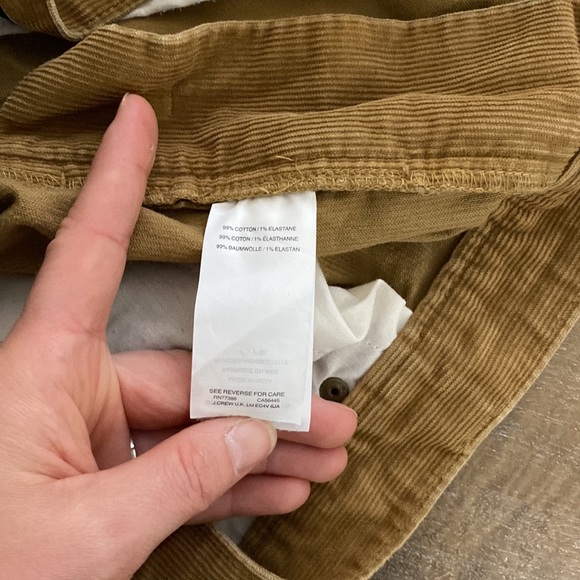 Men’s J. Crew Mercantile Straight-Fit Flex Corduroys, 34/30 - Picture 5 of 6